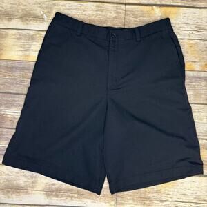 Nike Golf Dri-Fit Lined Motion Control Waist Black Shorts Mens Sz 32
